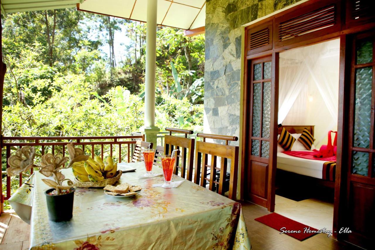 Serene Homestay Ella Bagian luar foto