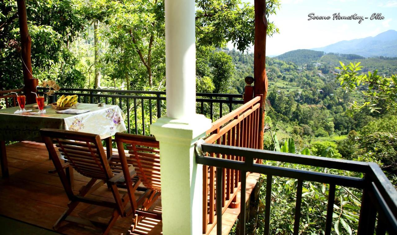 Serene Homestay Ella Bagian luar foto